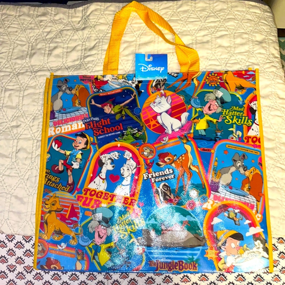 Disney reusable tote bag